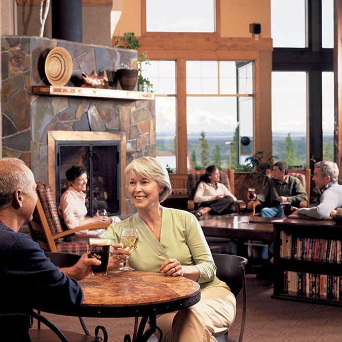Copper River Princess Wilderness Lodge Copper Center Restaurang bild